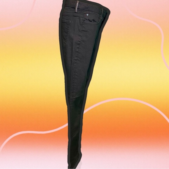 NWOT Denim X Alexander Wang ‘Wang 001’ Skinny Leg High Rise Jeans in Stay Black - Picture 13 of 16